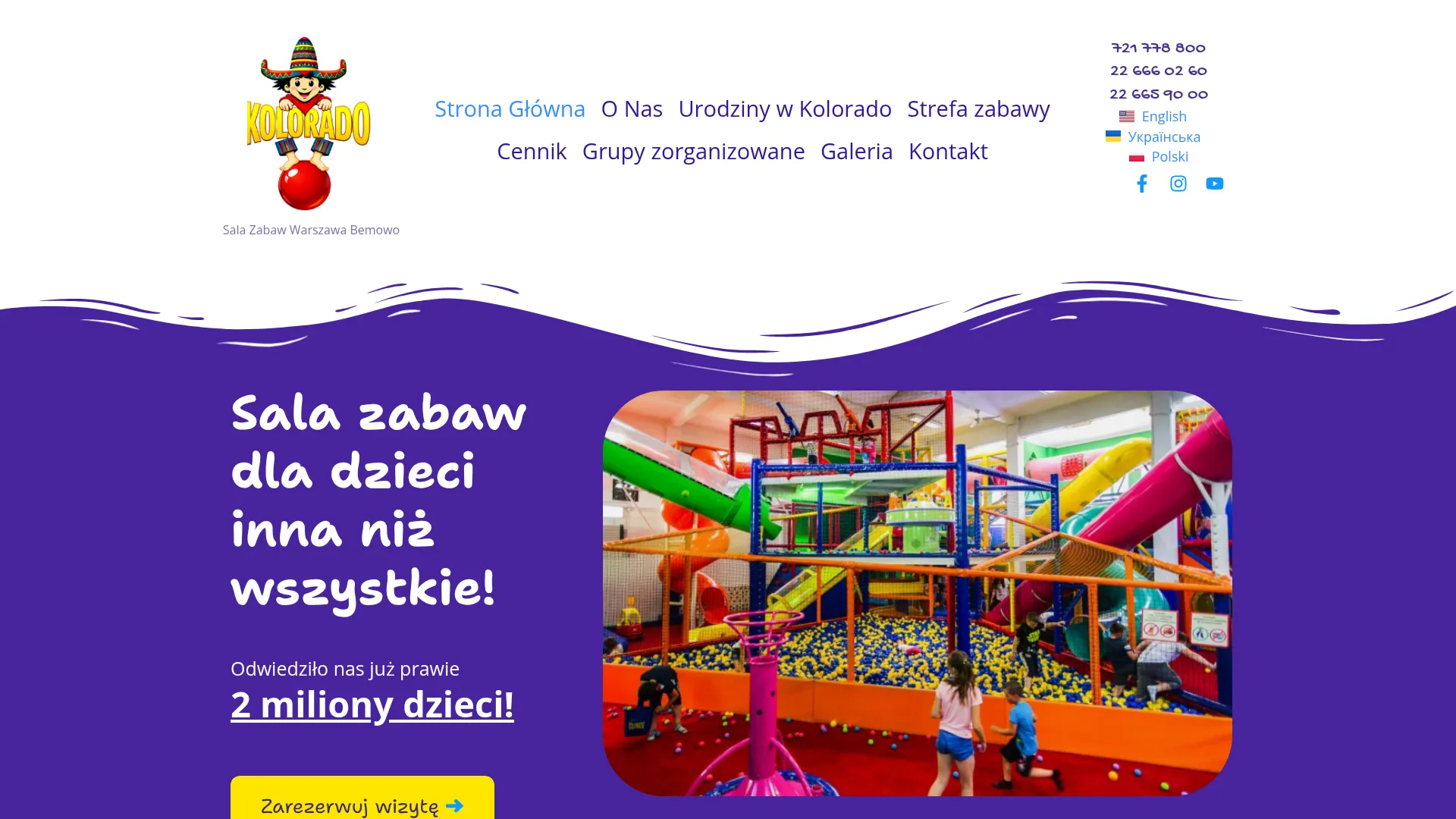 Zrzut ekranu strony internetowej