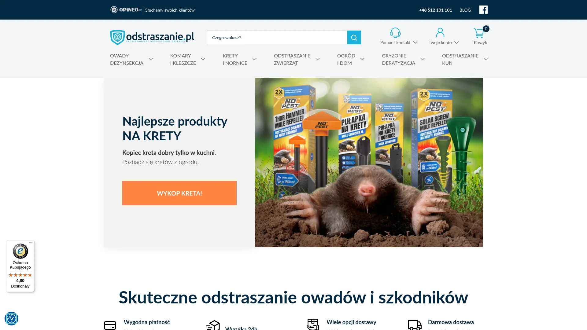 Zrzut ekranu strony internetowej